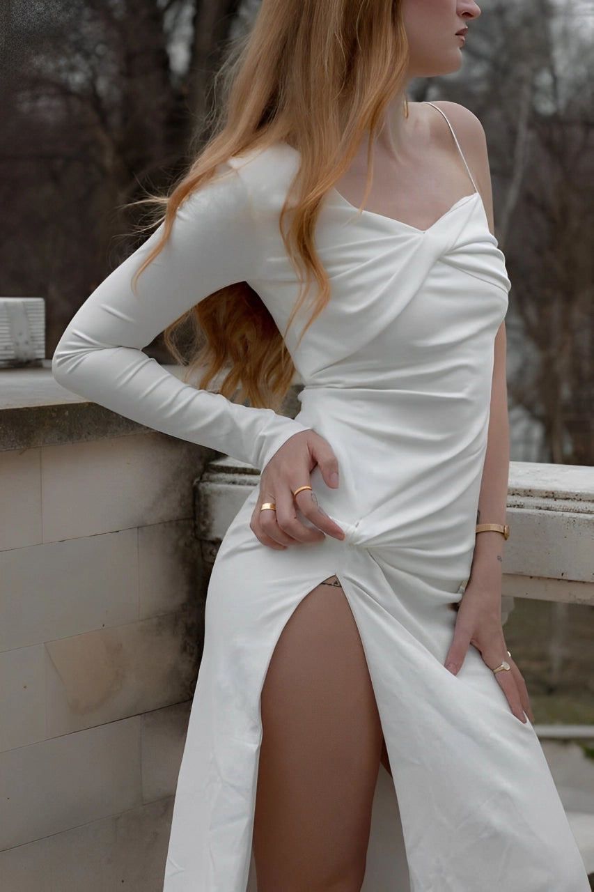 AURORA RADIANCE LONG DRESS - Magnetic & lumious look